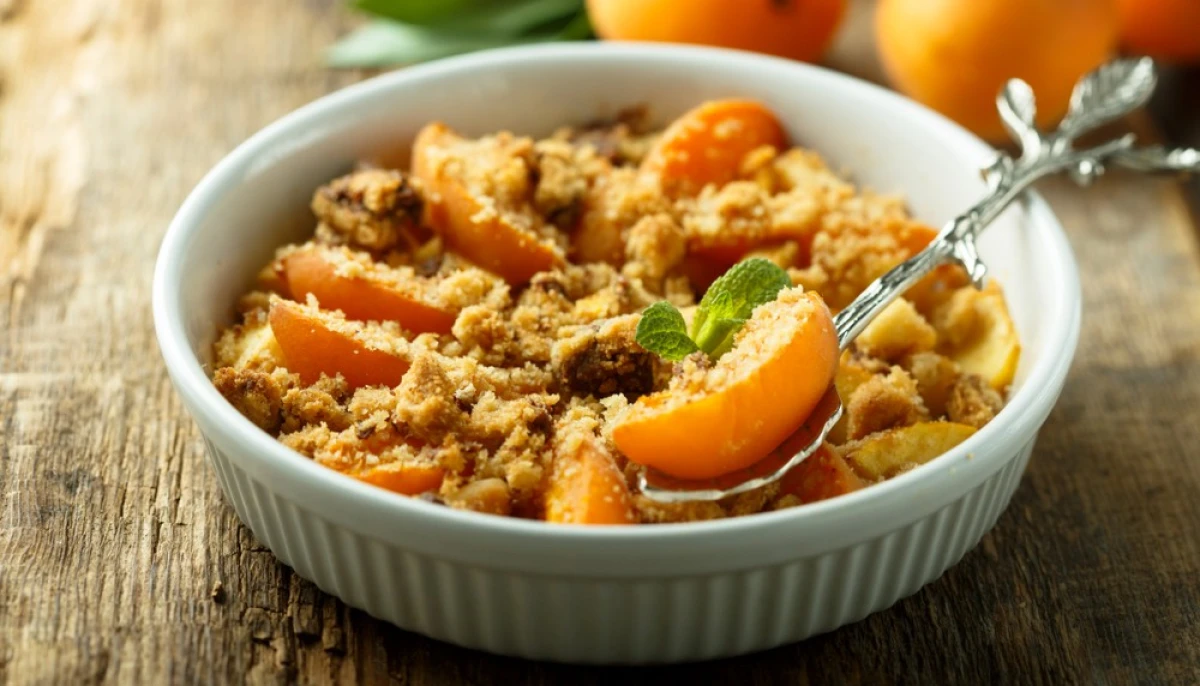 Crumble au kaki