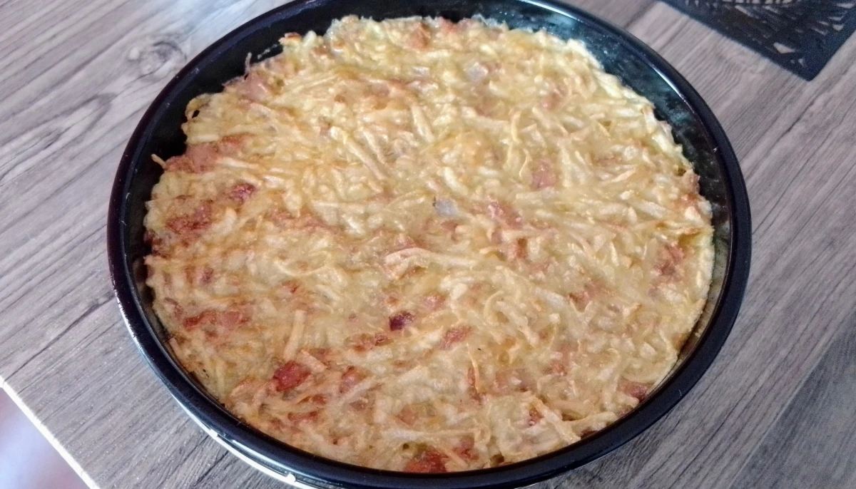 Galette de pommes de terre râpées et poulet XXL