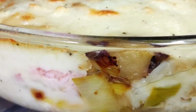 Gratin de chou-fleur au bleu