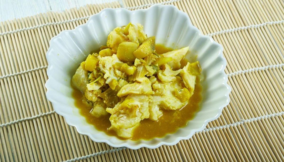 Curry de poireaux et pommes de terre