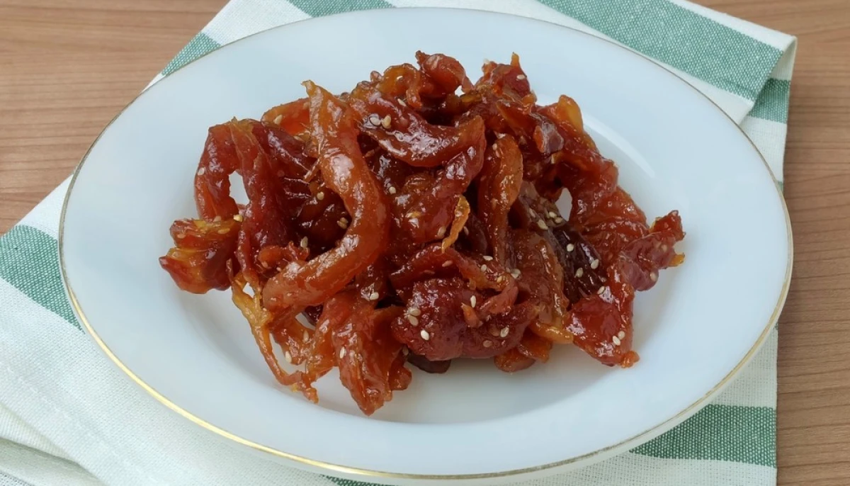 Chutney de poires et d'oignons