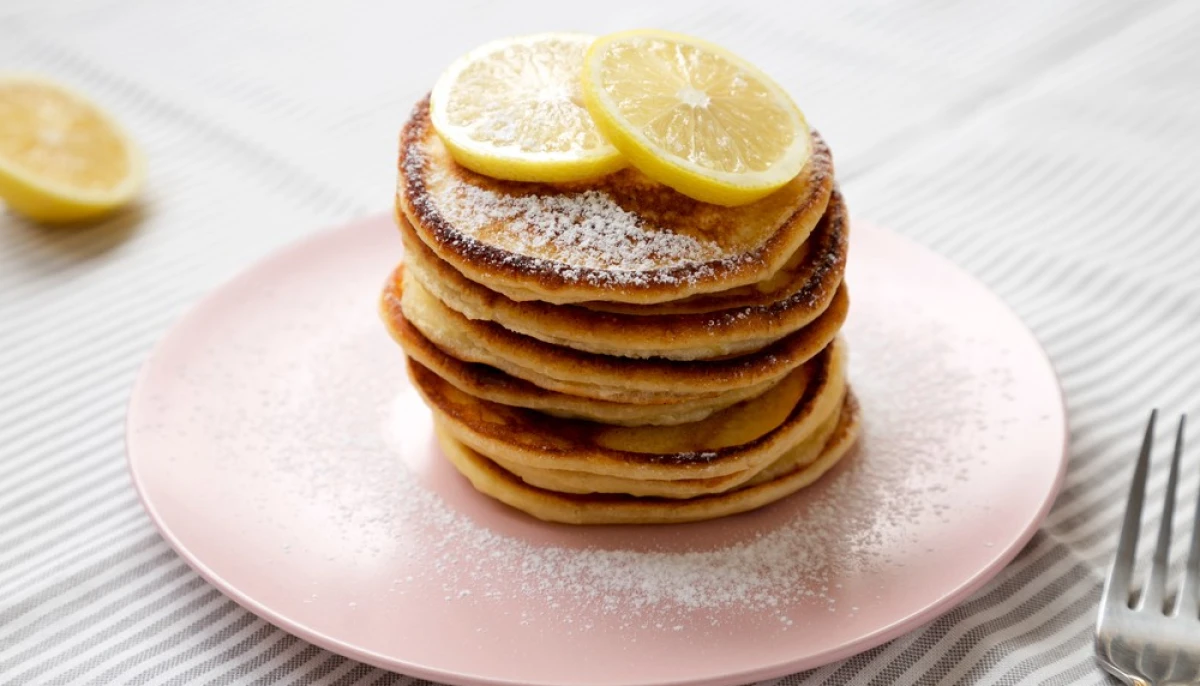 Pancakes à la ricotta et citron