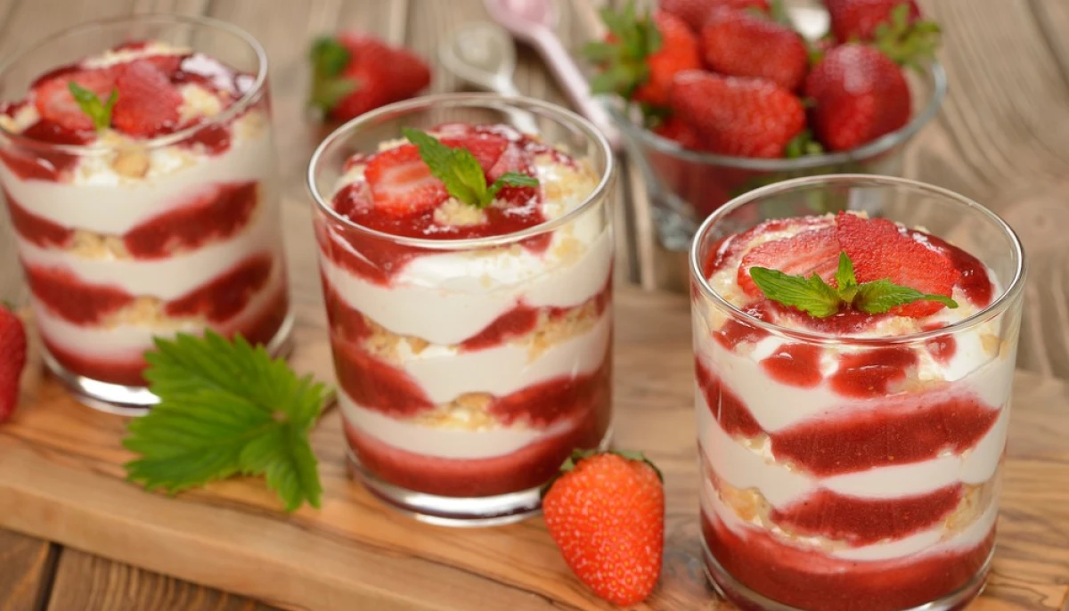 Triffles aux fraises