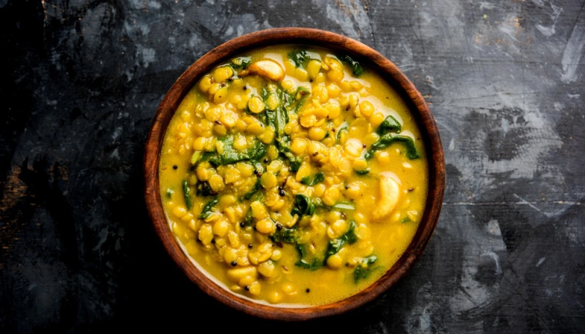 Curry de pois chiches et épinards