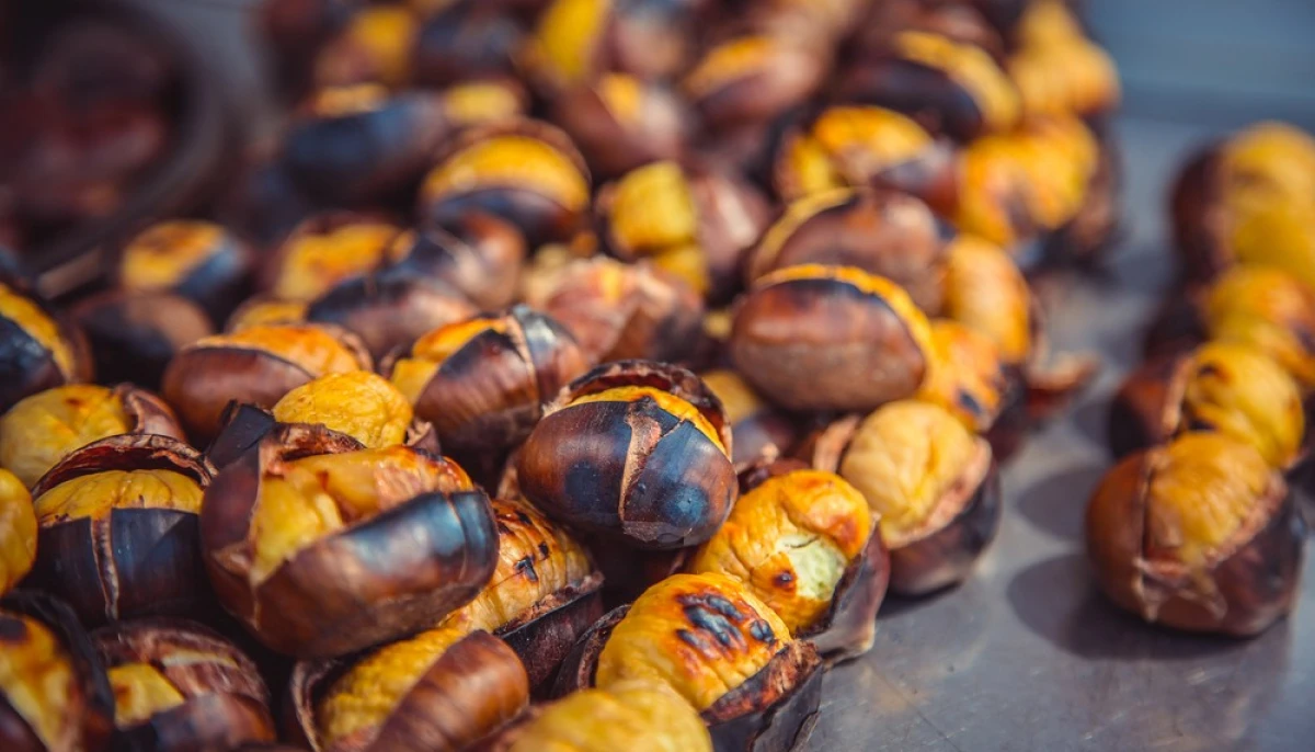 Marrons au four
