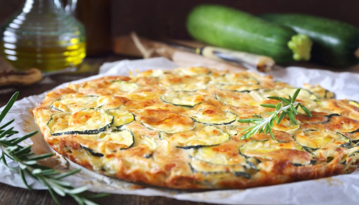 Scarpaccia aux courgettes