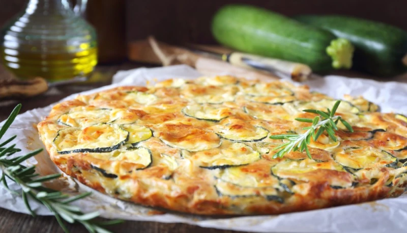 Scarpaccia aux courgettes