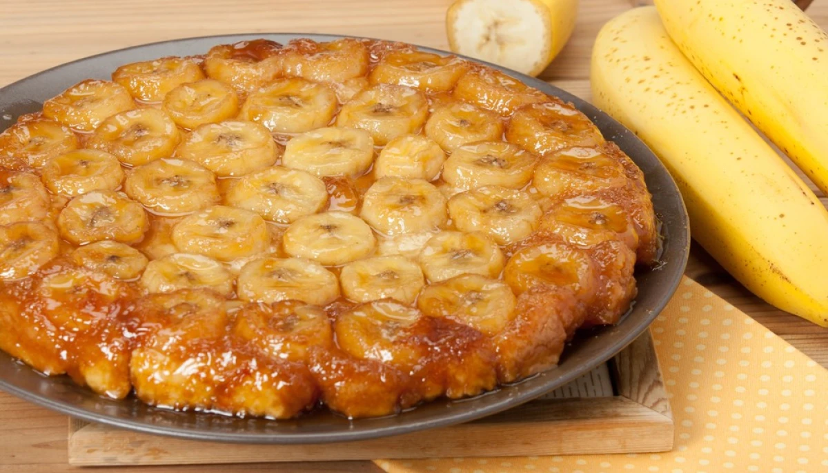 Tarte tatin à la banane