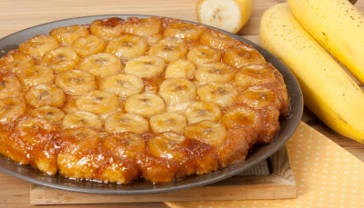 Tarte tatin à la banane
