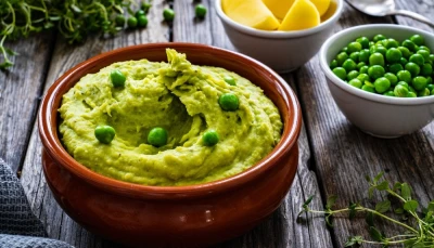 Tartinade de petits pois