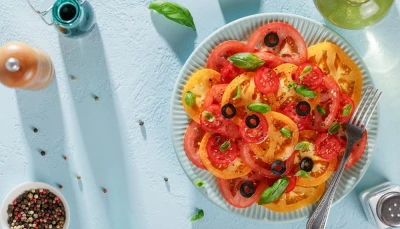 Carpaccio de tomates