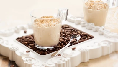 Mousse de marrons au café
