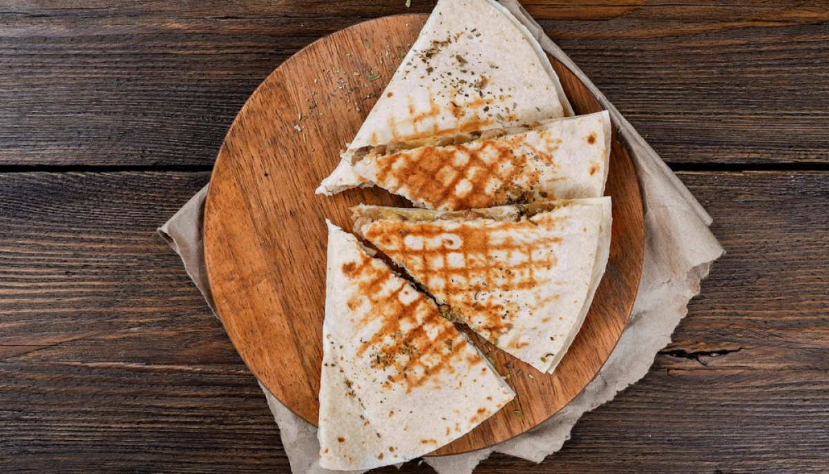 Quesadillas à la viande hachée