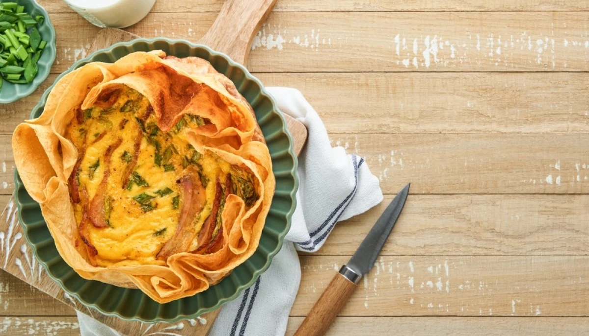 Quiche poireaux bacon