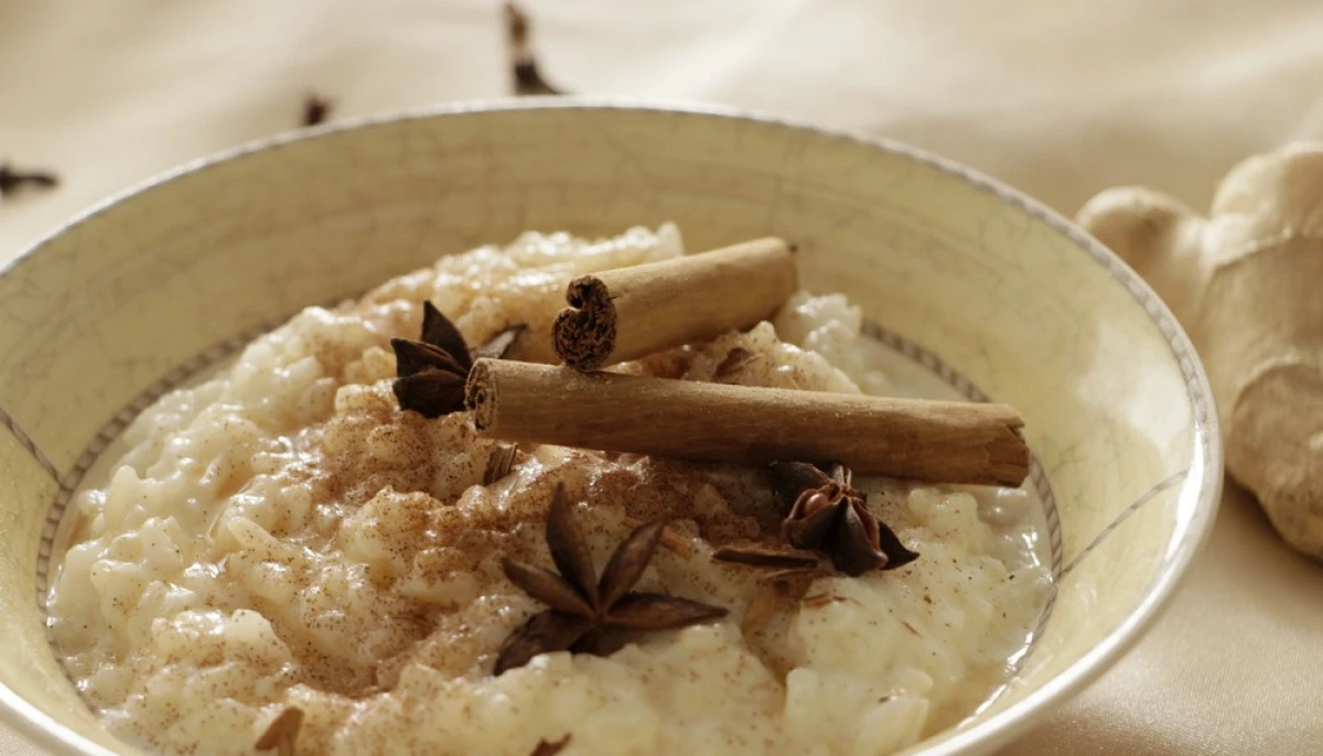 Riz au lait parfumé