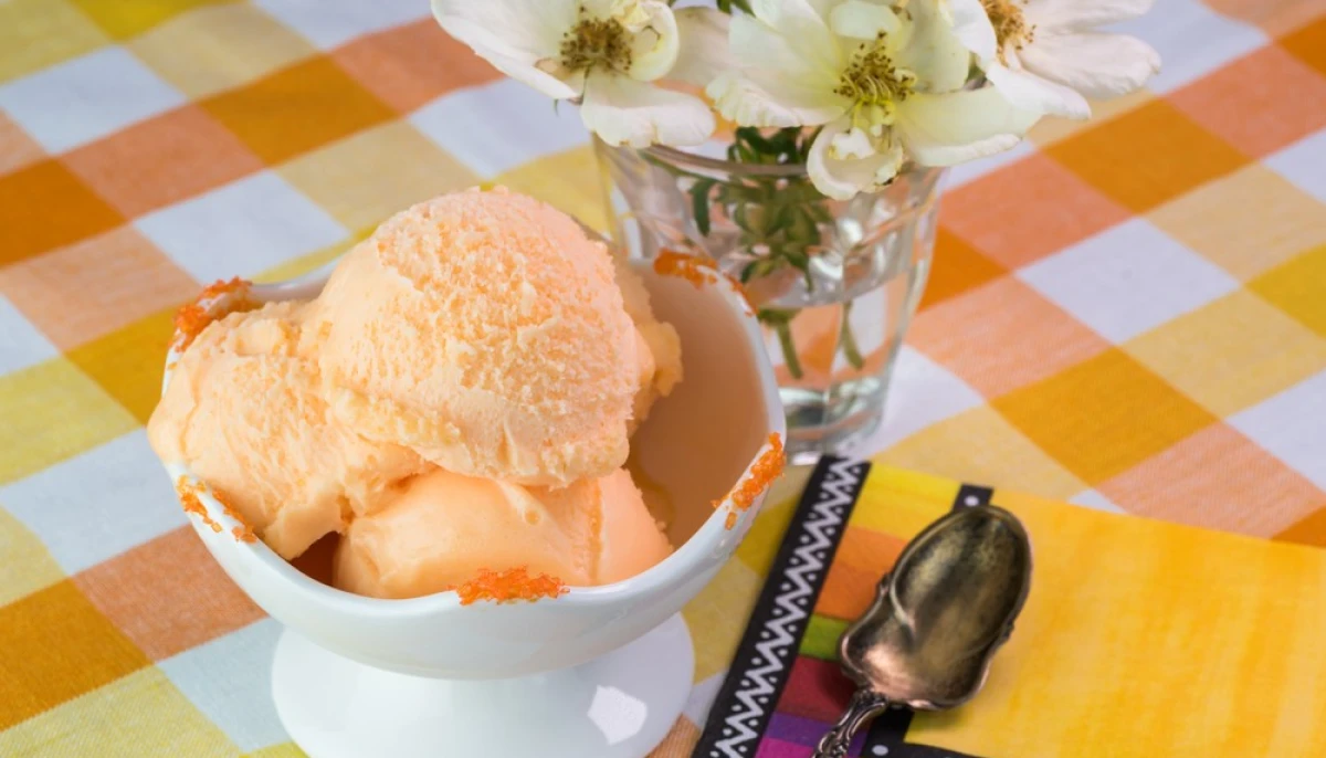 Sorbet à l'orange
