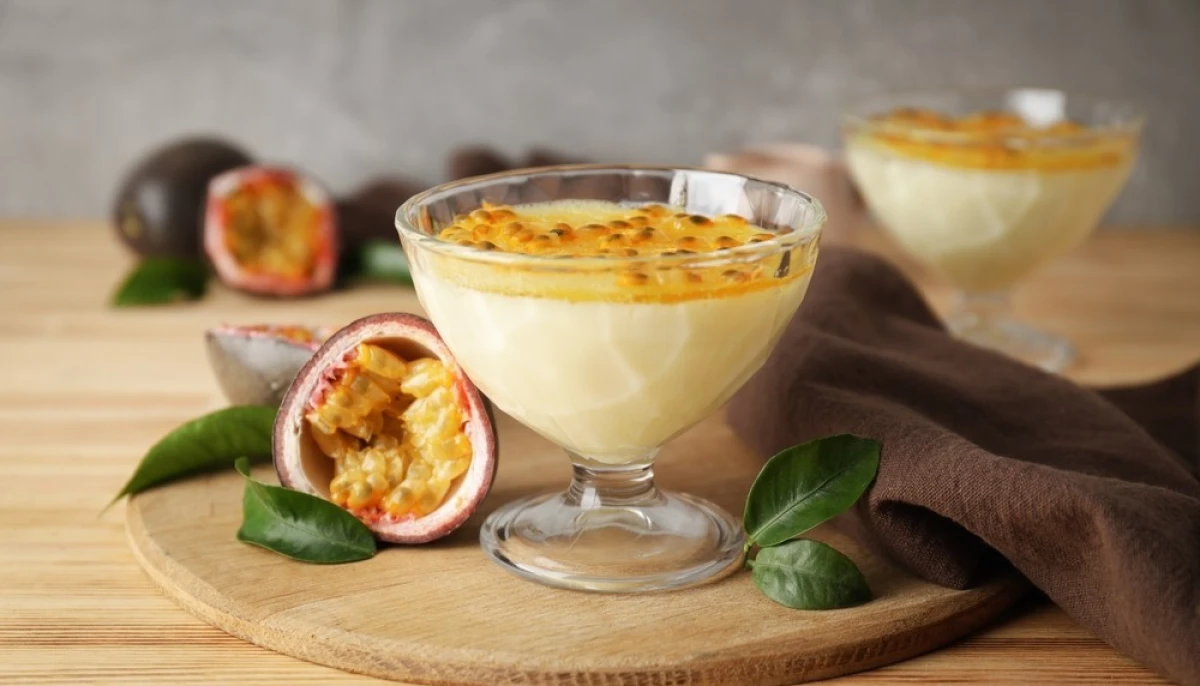 Mousse aux fruits de la passion