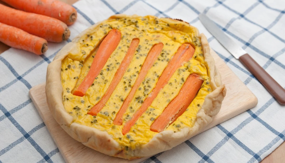 Quiche aux carottes