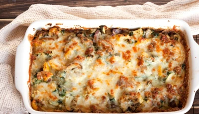 Gratin de légumes au parmesan