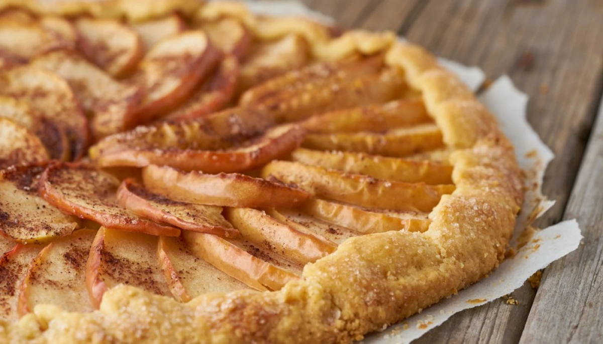 Tarte fine aux pommes
