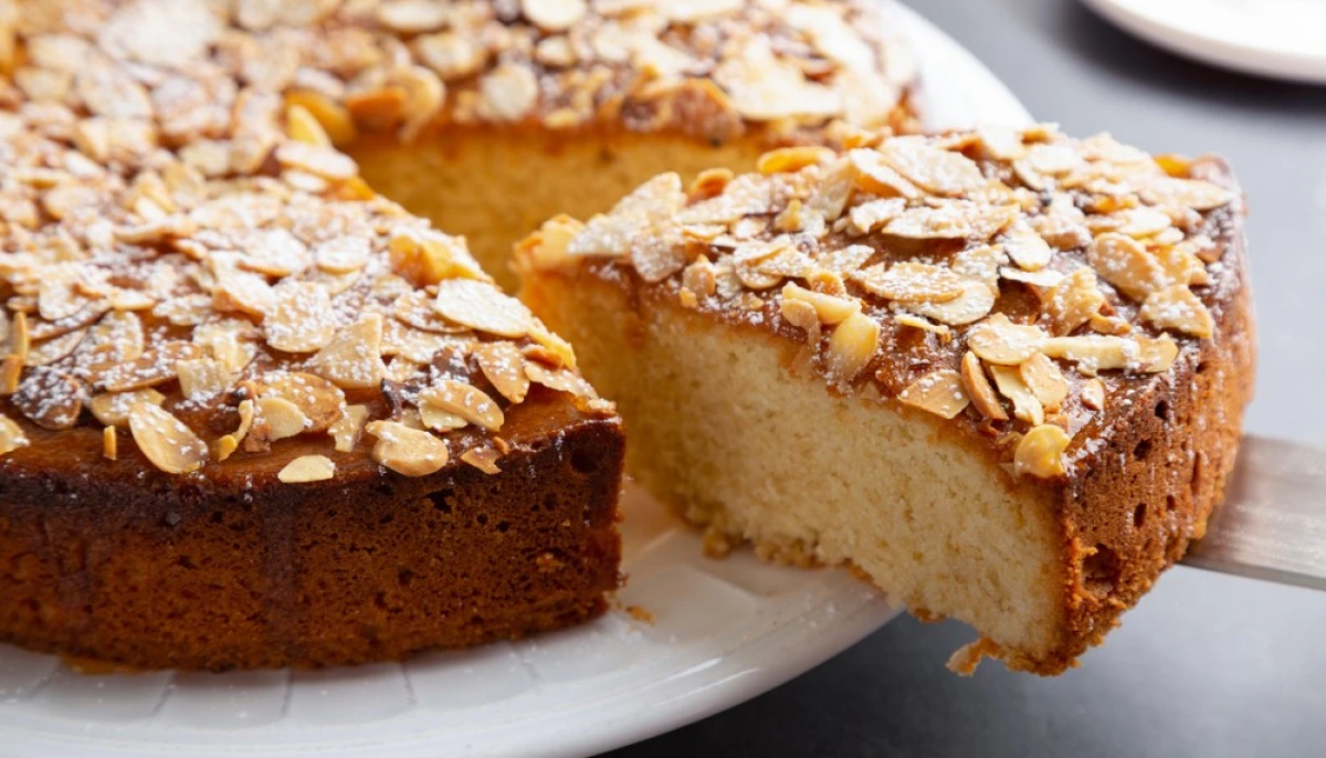 Gâteau moelleux aux amandes
