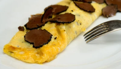 Omelette à la truffe