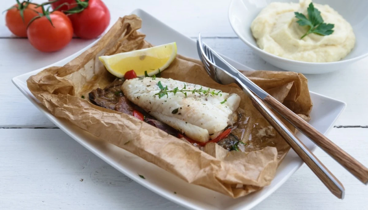 Poisson en papillote citronnée
