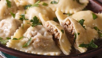 Raviolis maison à la viande