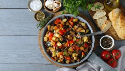 Ratatouille provençale au four
