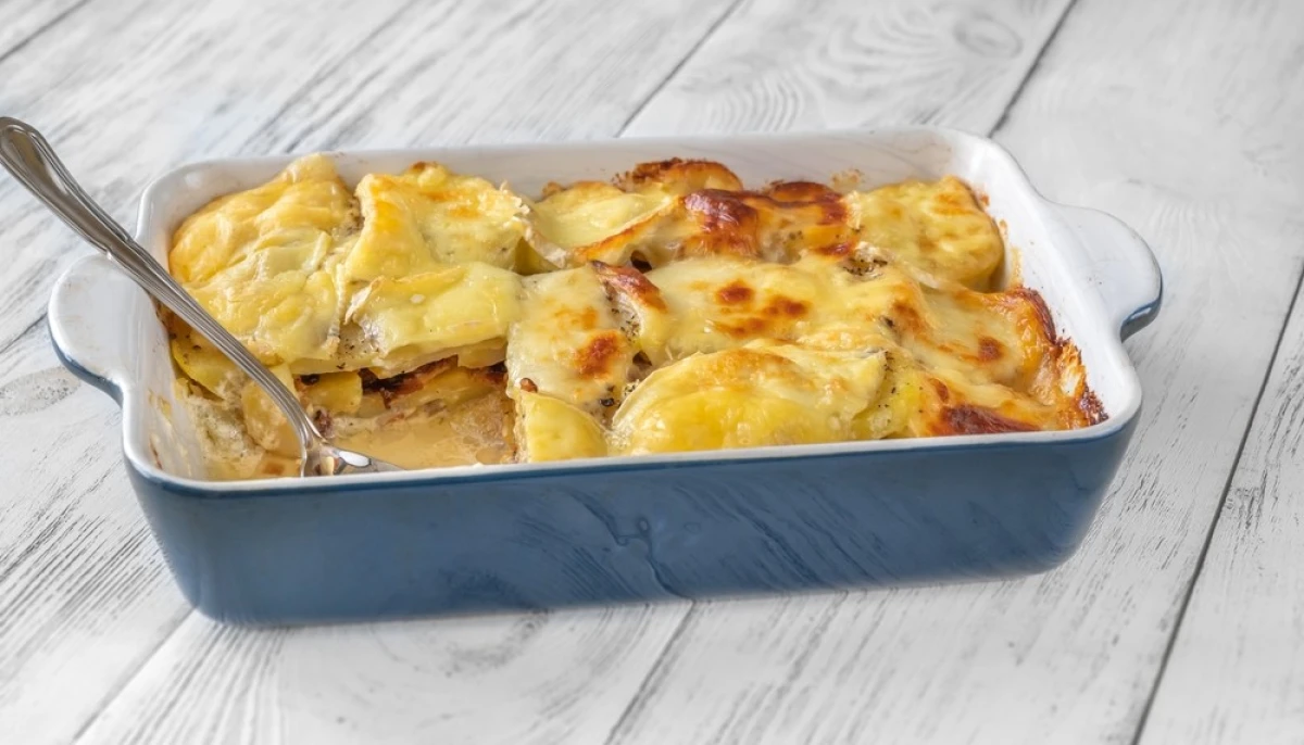 Gratin de pommes de terre et reblochon