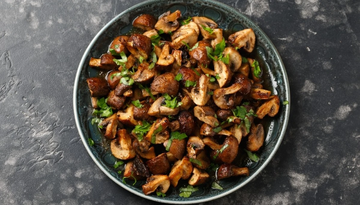 Poêlée de marrons et champignons