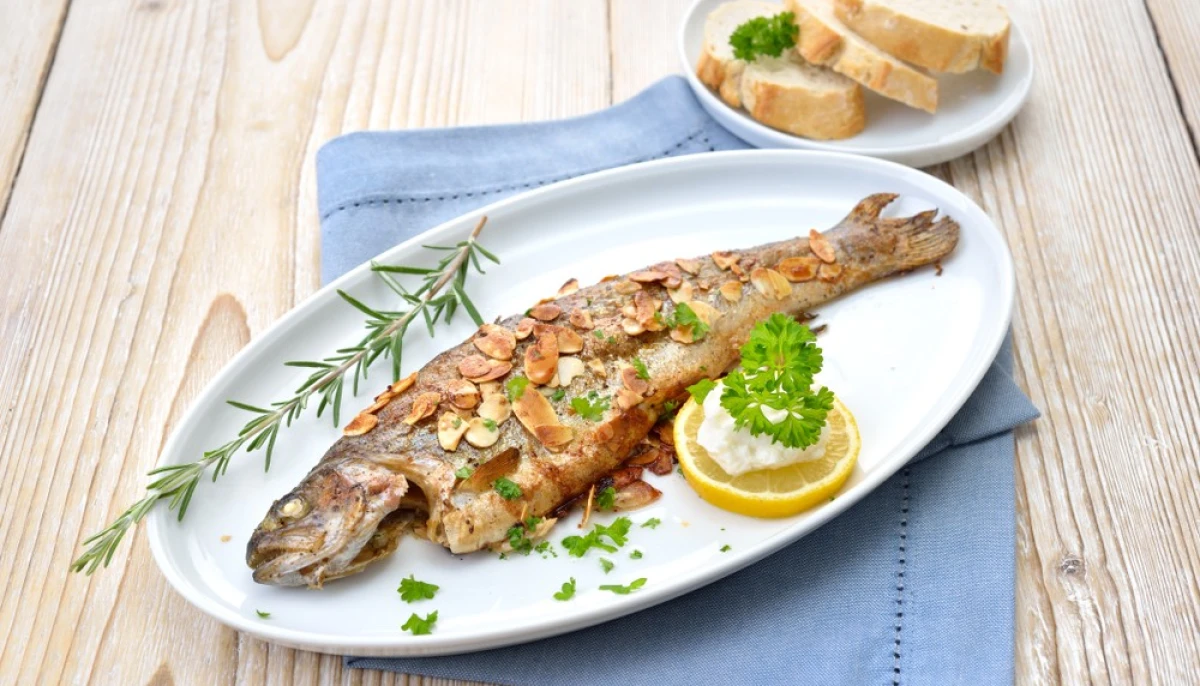 Truite aux amandes et citron