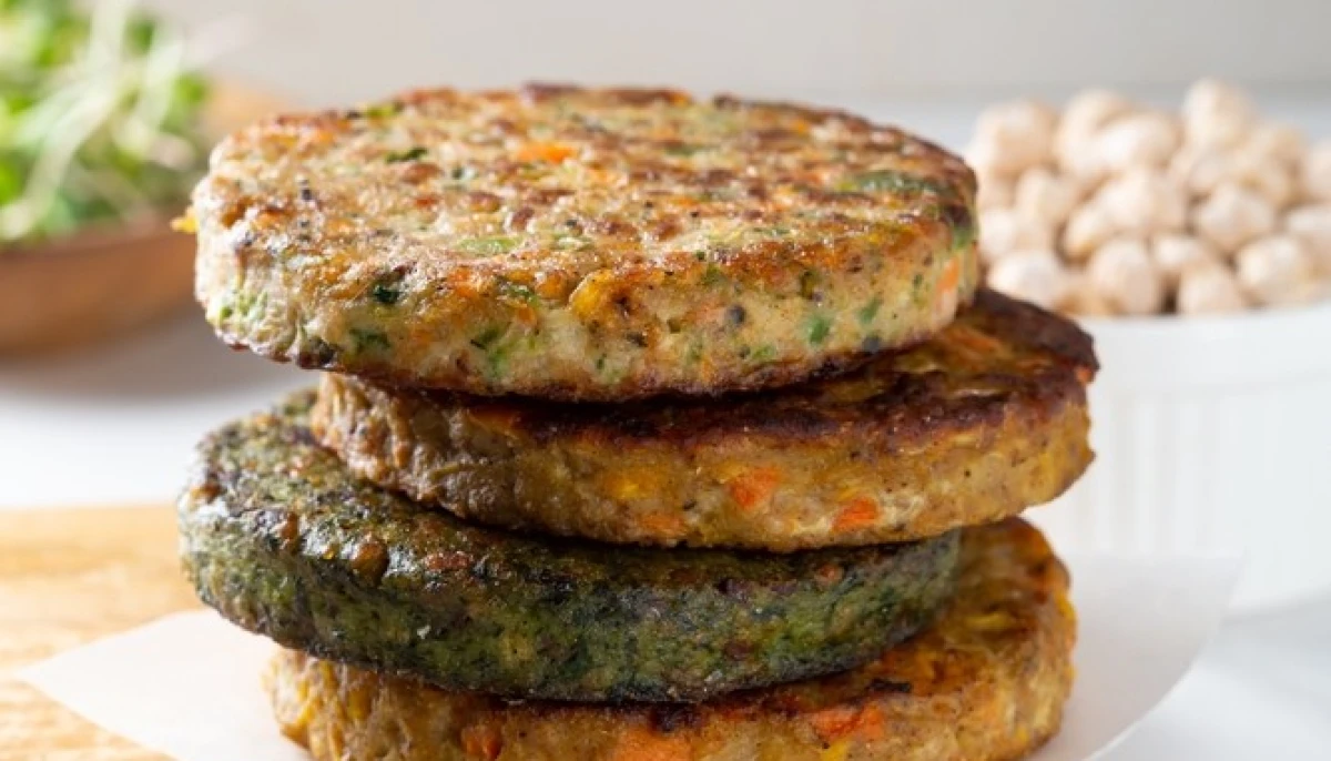 Galettes de légumes au four