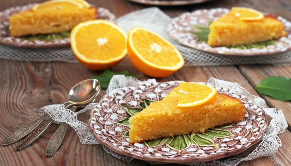Gâteau à la polenta et zestes d’agrumes
