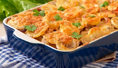 Gratin de légumes d’hiver au parmesan