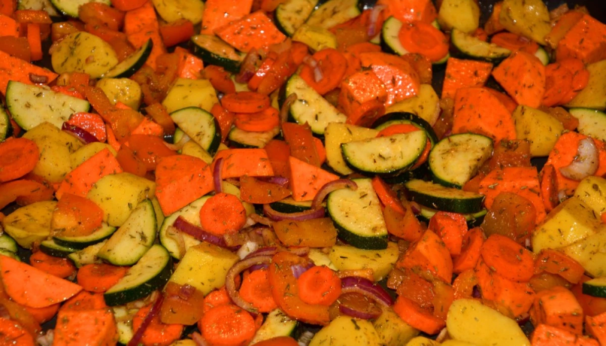 Légumes d’hiver rôtis au four