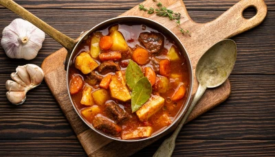 Ragoût de bœuf aux légumes d’hiver