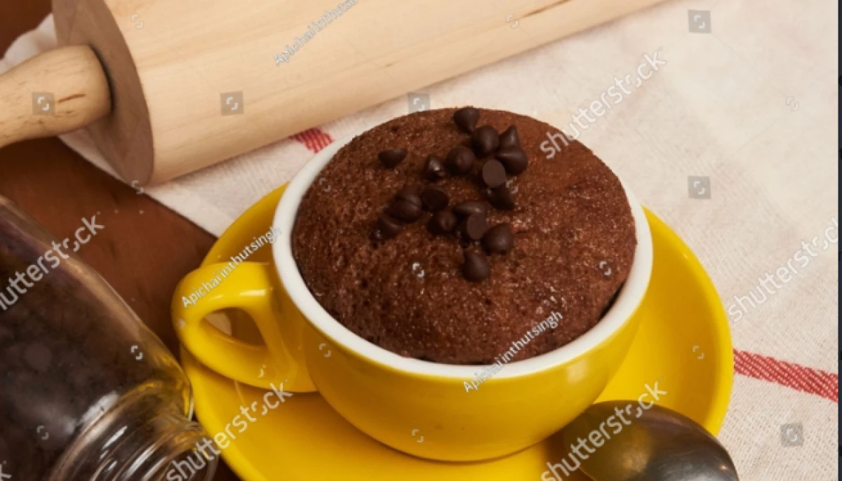 Mug cake au chocolat express et gourmand