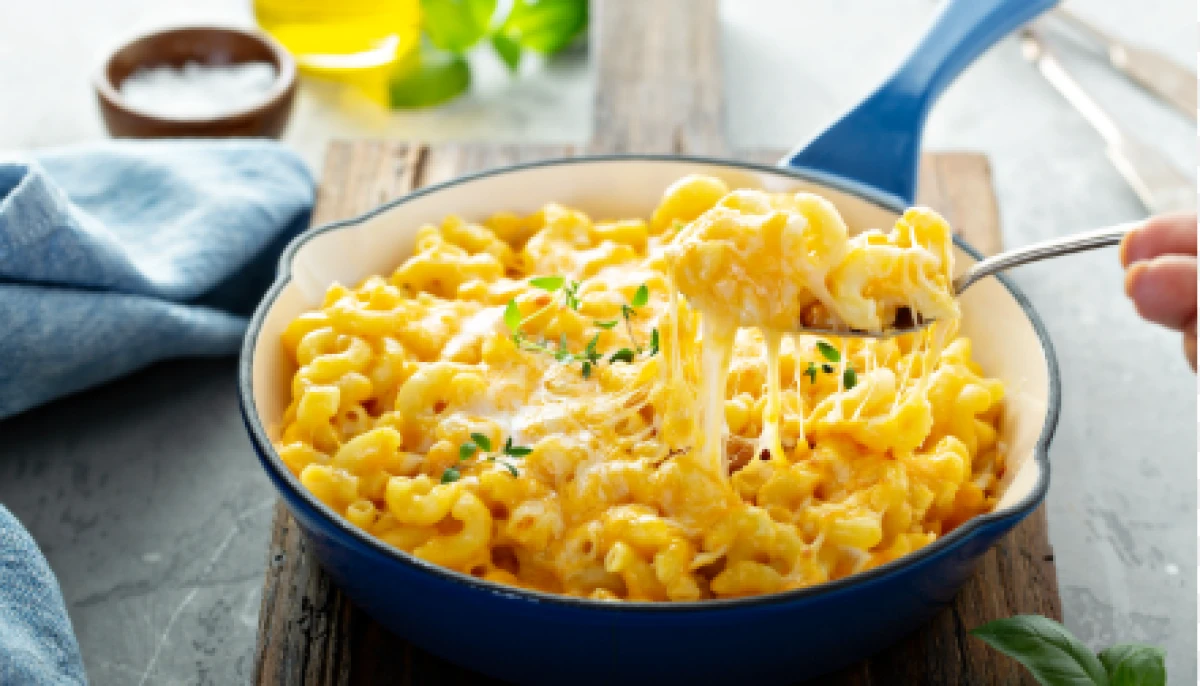 Mac and cheese crémeux maison