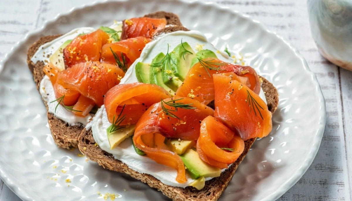 Tartine gourmande au fromage de chèvre et miel