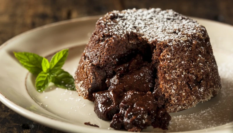 Gâteau de lave au chocolat