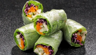 Rouleaux de printemps aux légumes croquants