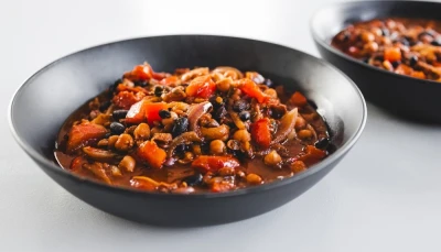 Chili sin carne végétarien