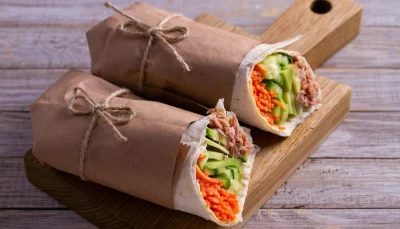 Wrap au thon facile