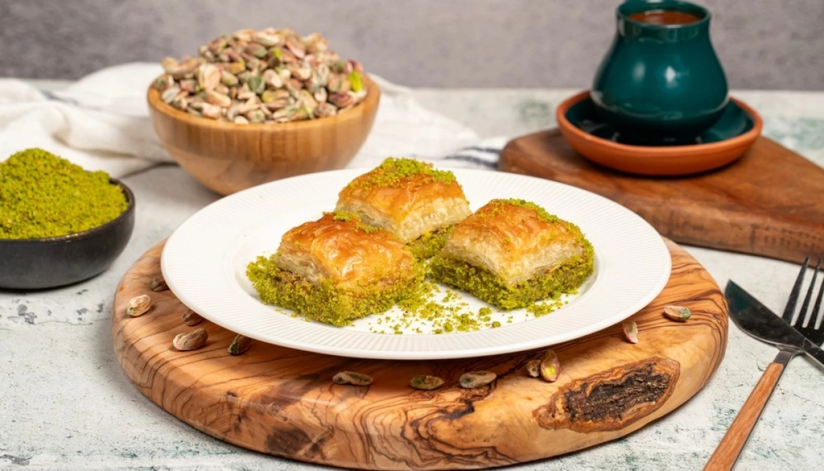 Baklava à la pistache