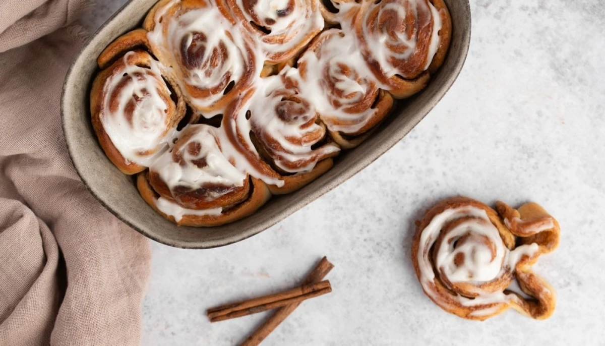 Cinnamon rolls (brioches roulées à la cannelle)