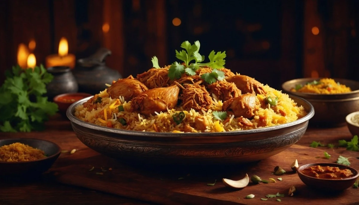 Riz Biryani au poulet