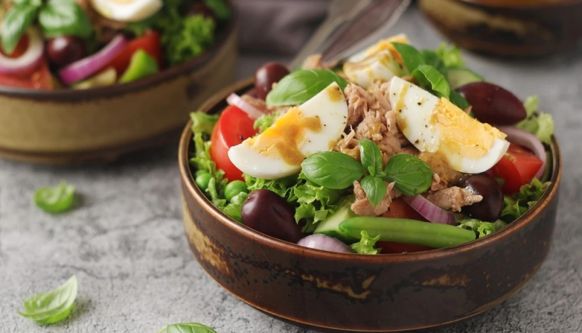 Salade niçoise revisitée