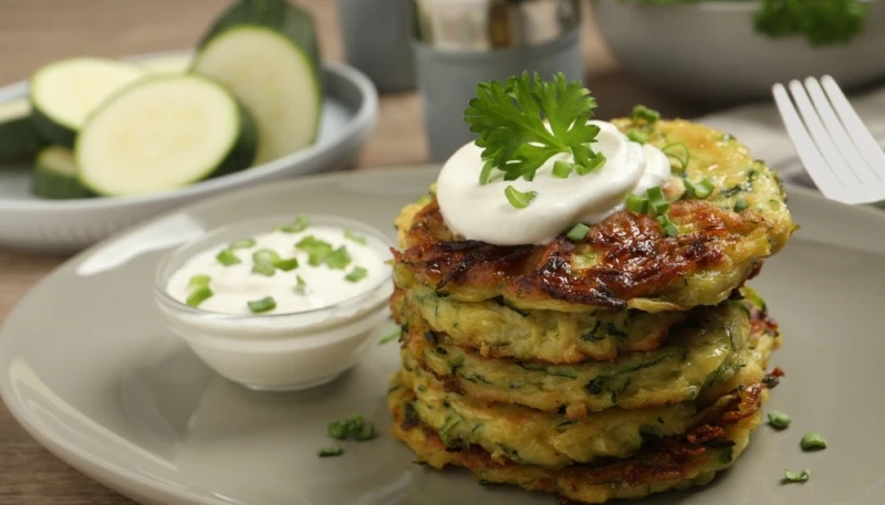 Galettes de courgettes faciles