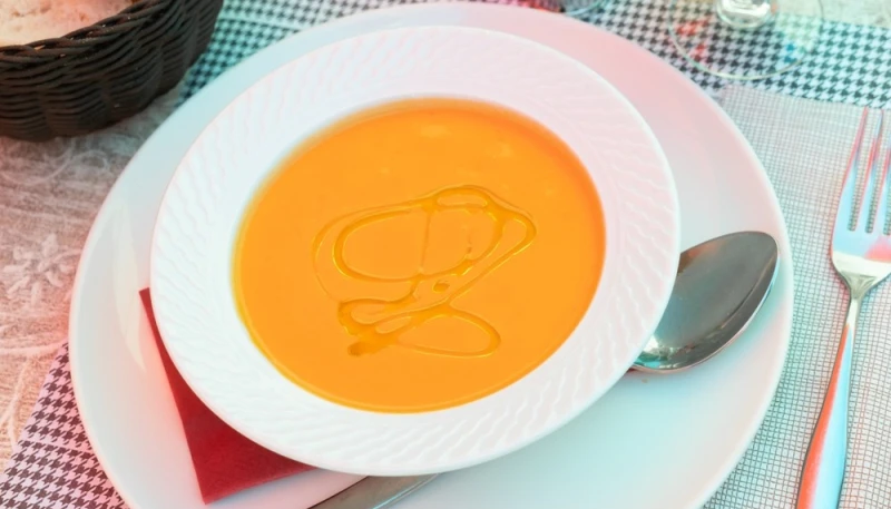 Gaspacho andalou, onctueux et relevé